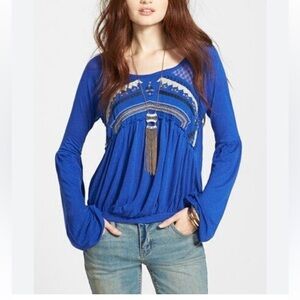 Free people long sleeve top size small